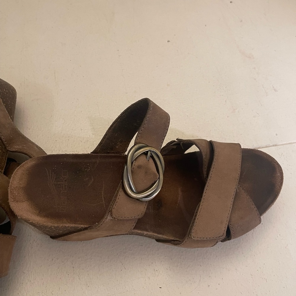 Slip on sandle wedges